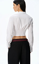 Corset-style shirt - BRUSNIKA. Women clothes