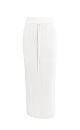 Wool knit midi skirt - BRUSNIKA. Women clothes