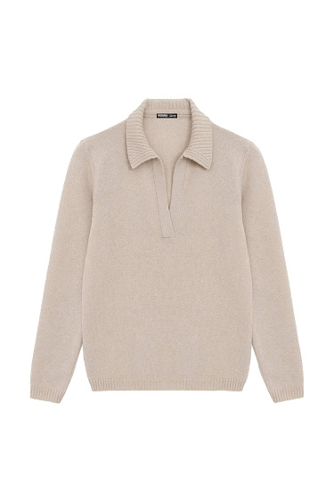 Polo jumper - BRUSNIKA Women Clothes