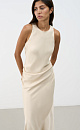 Satin dress - BRUSNIKA. Women clothes
