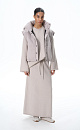 Stand-up collar vest - BRUSNIKA. Women clothes