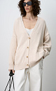 Cotton knit cardigan - BRUSNIKA. Women clothes