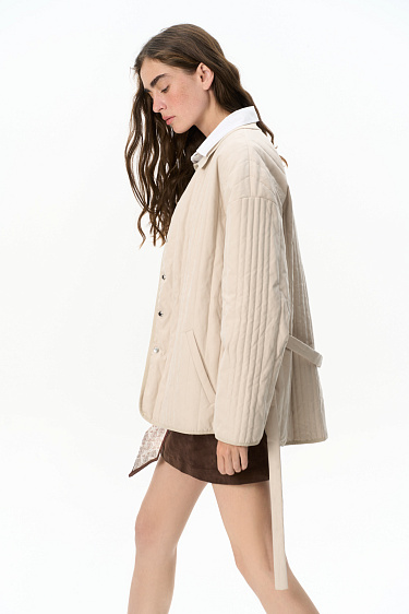 Quilted nylon jacket - BRUSNIKA Women Clothes