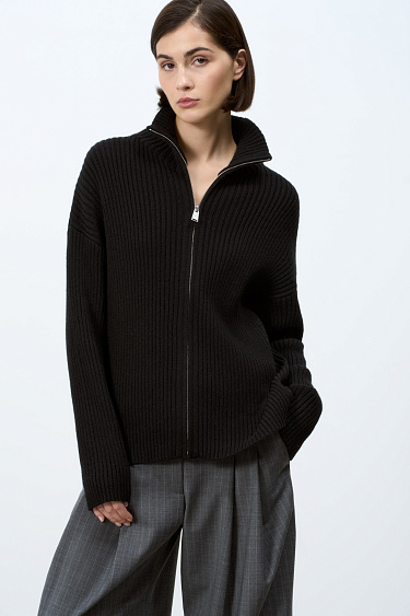 Cashmere and wool blend cardigan - BRUSNIKA Women Clothes