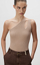 One shoulder top - BRUSNIKA. Women clothes