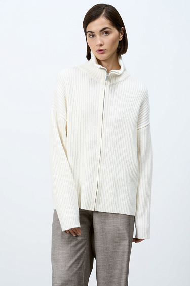 Cashmere and wool blend cardigan - BRUSNIKA Women Clothes