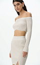 Off the shoulder top - BRUSNIKA. Women clothes