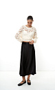 Viscose midi skirt - BRUSNIKA. Women clothes