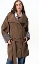 Trench coat with turned-up sleeves - BRUSNIKA. Women clothes