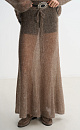 Maxi skirt made of kidmohair - BRUSNIKA. Women clothes