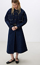 Denim skirt with pleats - BRUSNIKA. Women clothes