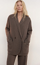 Cashmere-blend knit blazer - BRUSNIKA. Women clothes