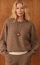 Yak wool jumper - BRUSNIKA. Women clothes