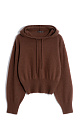Raccoon fur hoodie - BRUSNIKA. Women clothes