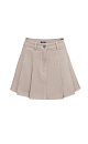 Pleated denim skirt - BRUSNIKA. Women clothes
