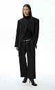 Trousers with symmetrical pleats - BRUSNIKA. Women clothes