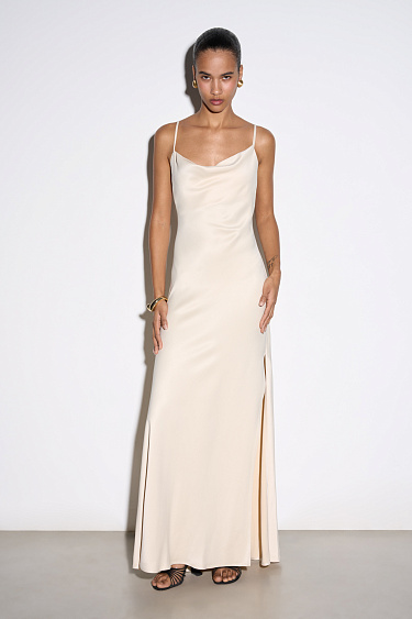 Viscose slip dress - BRUSNIKA Women Clothes