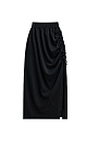 Draped Maxi Skirt - BRUSNIKA. Women clothes