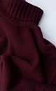 Jumper made of cashmere and wool with a high neck - BRUSNIKA. Women clothes