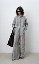100% linen shirt with a print - BRUSNIKA. Women clothes