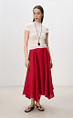 T-shirt made of fine cotton with lace - BRUSNIKA. Women clothes