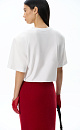 T-shirt with shoulder pads - BRUSNIKA. Women clothes