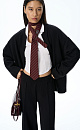 Straight-cut knitted trousers - BRUSNIKA. Women clothes