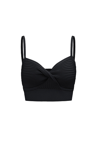 Twist front top - BRUSNIKA Women Clothes