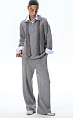 Jumper with a stand collar and a zippe - BRUSNIKA. Women clothes
