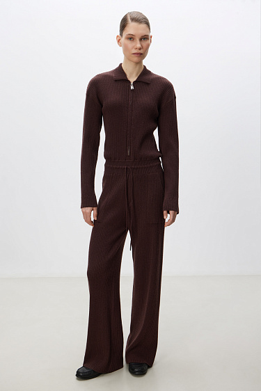 Knitted jumpsuit made of cashmere and wool - BRUSNIKA Women Clothes