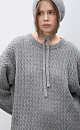 Cable-knit jumper made from 100% extrafine merino wool - BRUSNIKA. Women clothes