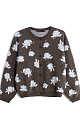 Floral print cardigan - BRUSNIKA. Women clothes