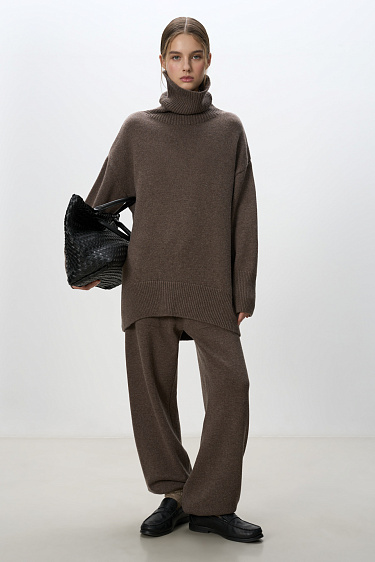 Turtleneck jumper - BRUSNIKA Women Clothes