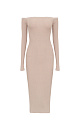 Off-the-shoulder dress - BRUSNIKA. Women clothes