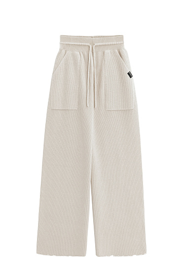 Straight pants - BRUSNIKA Women Clothes