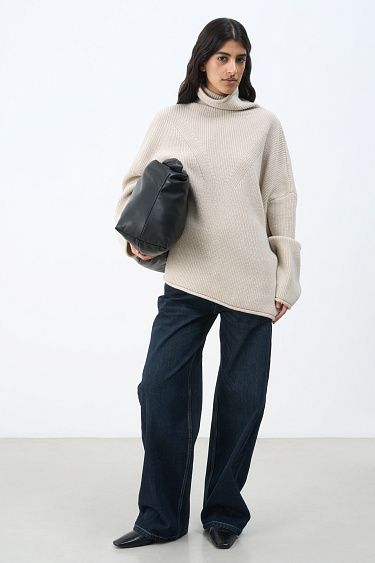 High-necked jumper - BRUSNIKA Women Clothes