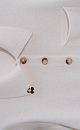 cashmere cardigan with a polo collar - BRUSNIKA. Women clothes