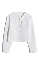Denim jacket with patch pockets - BRUSNIKA. Women clothes