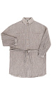 Shirt dress with belt - BRUSNIKA. Women clothes
