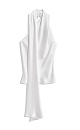 Satin top with a scarf - BRUSNIKA. Women clothes