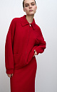 Wool blend bomber jacket - BRUSNIKA. Women clothes