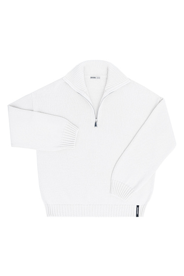 Jumper with stand-up collar - BRUSNIKA Women Clothes