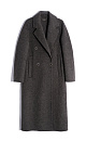 Double-breasted wool coat - BRUSNIKA. Women clothes