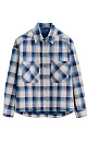 100% cotton plaid shirt - BRUSNIKA. Women clothes
