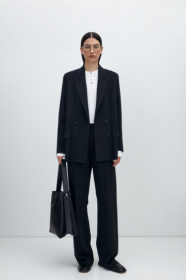 Classic straight-leg trousers - BRUSNIKA Women Clothes