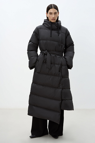Hooded down jacket - BRUSNIKA Women Clothes