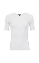 Textured t-shirt - BRUSNIKA. Women clothes