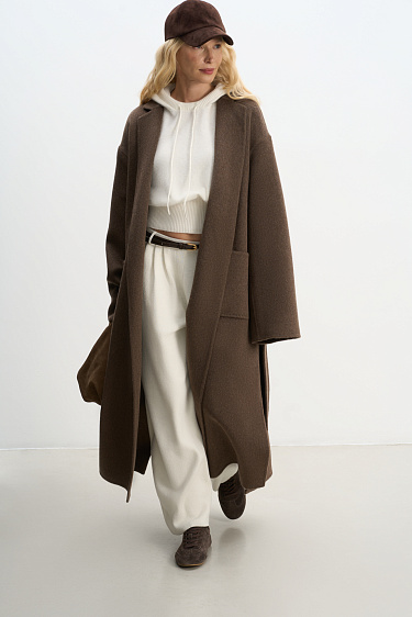Cashmere and wool coat - BRUSNIKA Women Clothes