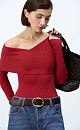 Off-the-shoulder top - BRUSNIKA. Women clothes