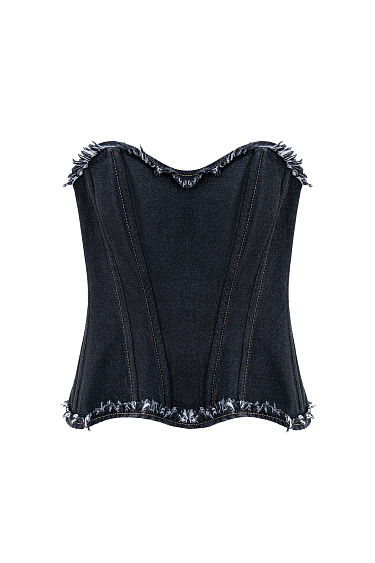 Denim corset - BRUSNIKA Women Clothes